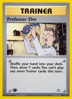 Professor Elm, Neo Genesis, no. 96
