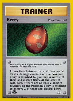 Berry, Neo Genesis, no. 99