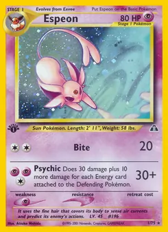 Espeon, Neo Discovery, no. 1
