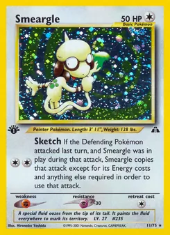 Smeargle, Neo Discovery, no. 11