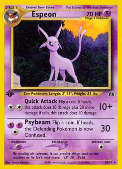 Espeon, Neo Discovery, no. 20