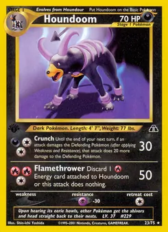 Houndoom, Neo Discovery, no. 23