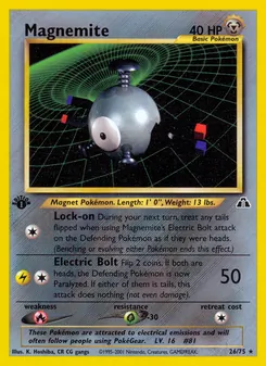 Magnemite, Neo Discovery, no. 26