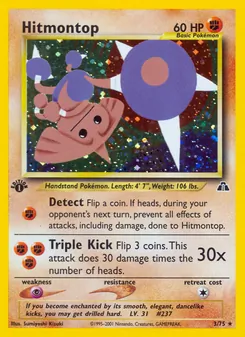 Hitmontop, Neo Discovery, no. 3