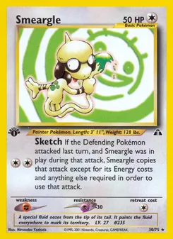 Smeargle, Neo Discovery, no. 30