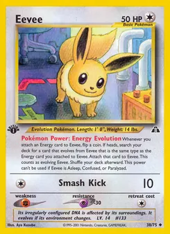 Eevee, Neo Discovery, no. 38