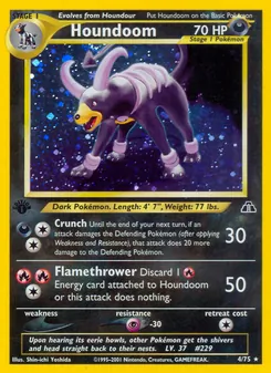 Houndoom, Neo Discovery, no. 4