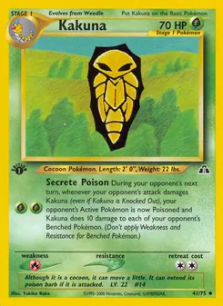 Kakuna, Neo Discovery, no. 41