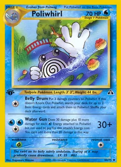 Poliwhirl, Neo Discovery, no. 44