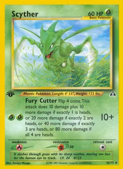 Scyther, Neo Discovery, no. 46