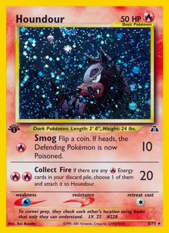 Houndour, Neo Discovery, no. 5