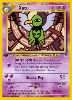 Xatu, Neo Discovery, no. 52