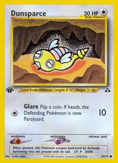 Dunsparce, Neo Discovery, no. 54