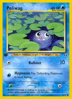 Poliwag, Neo Discovery, no. 62