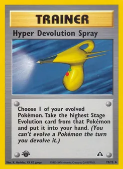 Hyper Devolution Spray, Neo Discovery, no. 73