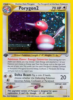 Porygon2, Neo Revelation, no. 12