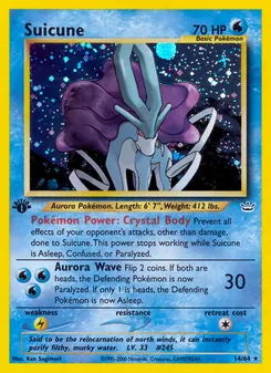 Suicune, Neo Revelation, no. 14