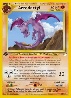 Aerodactyl, Neo Revelation, no. 15