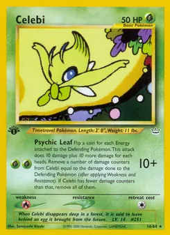 Celebi, Neo Revelation, no. 16