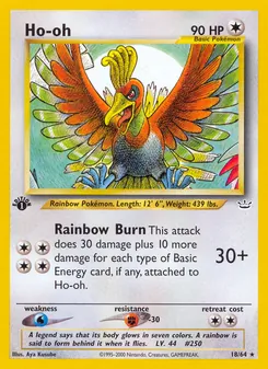 Ho-oh, Neo Revelation, no. 18