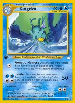 Kingdra, Neo Revelation, no. 19