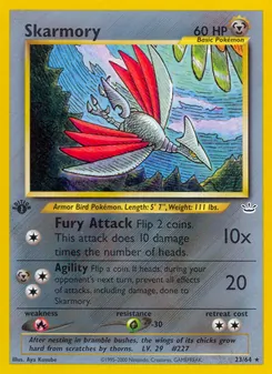 Skarmory, Neo Revelation, no. 23