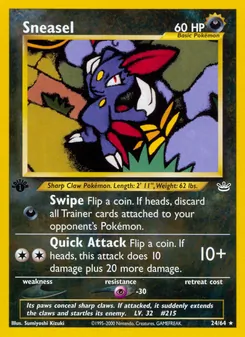 Sneasel, Neo Revelation, no. 24