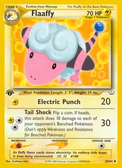 Flaaffy, Neo Revelation, no. 28
