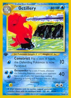 Octillery, Neo Revelation, no. 34