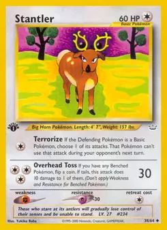 Stantler, Neo Revelation, no. 38