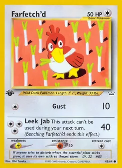 Farfetch'd, Neo Revelation, no. 43