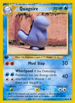 Quagsire, Neo Revelation, no. 48