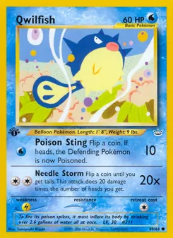 Qwilfish, Neo Revelation, no. 49