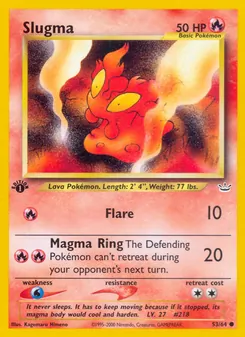 Slugma, Neo Revelation, no. 53