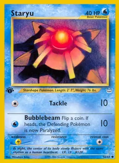 Staryu, Neo Revelation, no. 56
