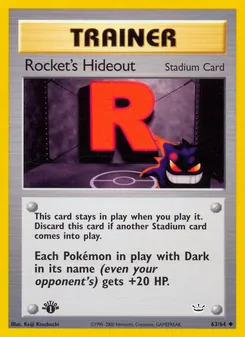 Rocket's Hideout, Neo Revelation, no. 63