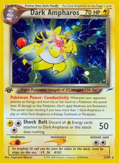 Dark Ampharos, Neo Destiny, no. 1
