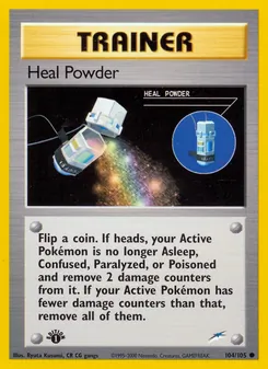Heal Powder, Neo Destiny, no. 104