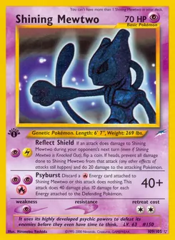 Shining Mewtwo, Neo Destiny, no. 109