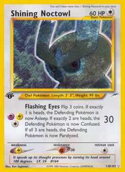 Shining Noctowl, Neo Destiny, no. 110