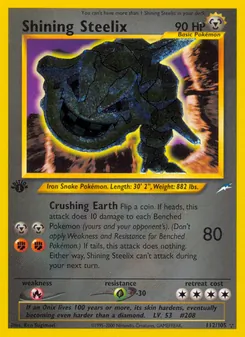 Shining Steelix, Neo Destiny, no. 112
