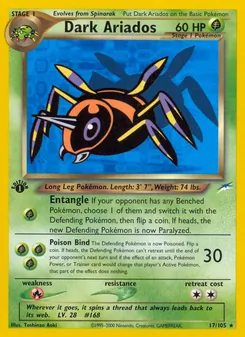 Dark Ariados, Neo Destiny, no. 17