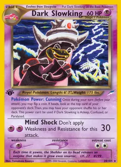 Dark Slowking, Neo Destiny, no. 20