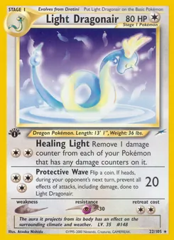 Light Dragonair, Neo Destiny, no. 22