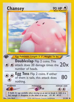 Chansey, Neo Destiny, no. 31