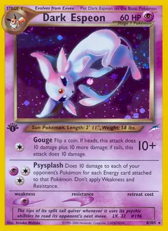 Dark Espeon, Neo Destiny, no. 4
