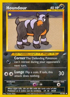 Houndour, Neo Destiny, no. 43