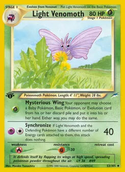 Light Venomoth, Neo Destiny, no. 53