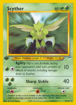 Scyther, Neo Destiny, no. 55