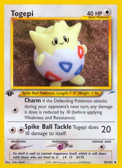 Togepi, Neo Destiny, no. 56